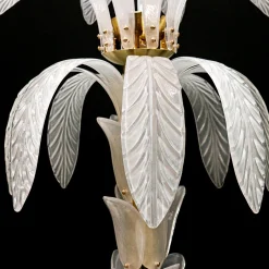 Lampada da terra Palma White
