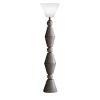 Lampada da terra Pieces in marmo di Carrara di Ashley Gadeova