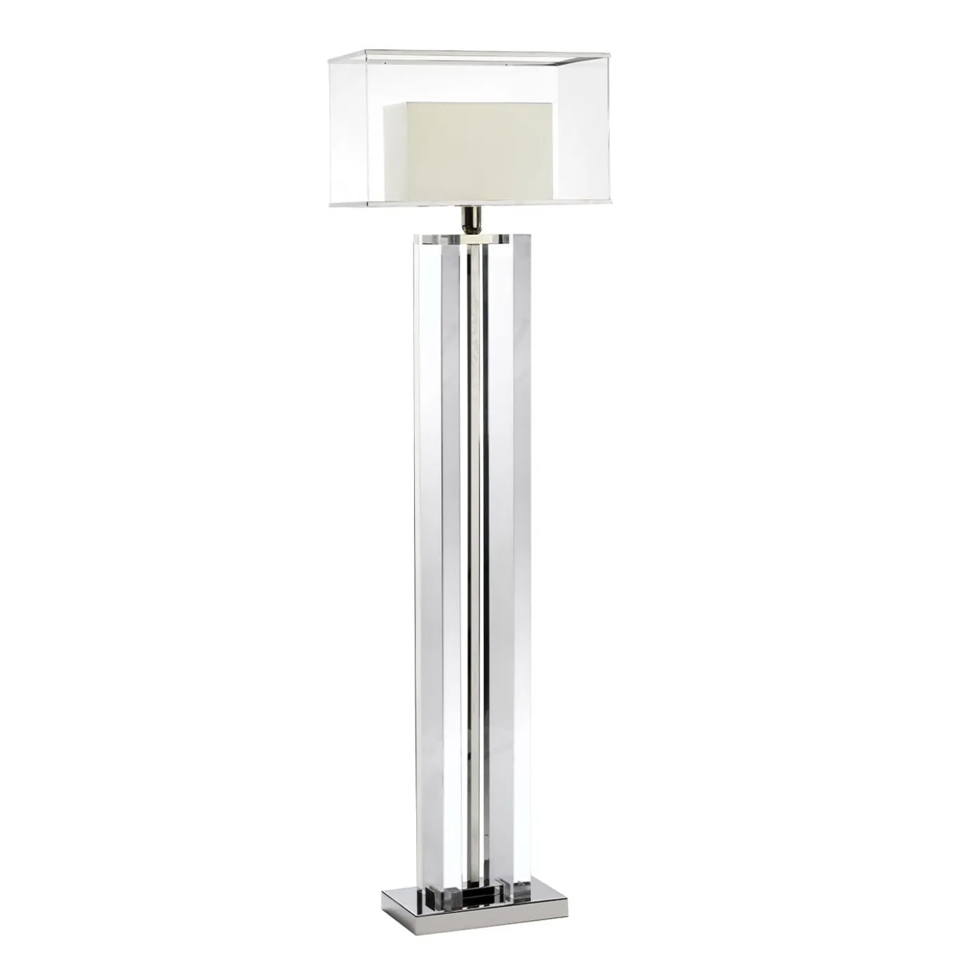 Lampada da terra Plexi Binario
