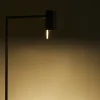Lampada da Terra Rectus in Ottone Nero