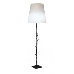 Lampada da terra Rosa Rosae in bronzo di Carlo Rampazzi
