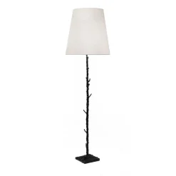 Lampada da terra Rosa Rosae in bronzo di Carlo Rampazzi