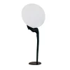 Lampada da terra scultorea Artemide in legno di mare e cotone