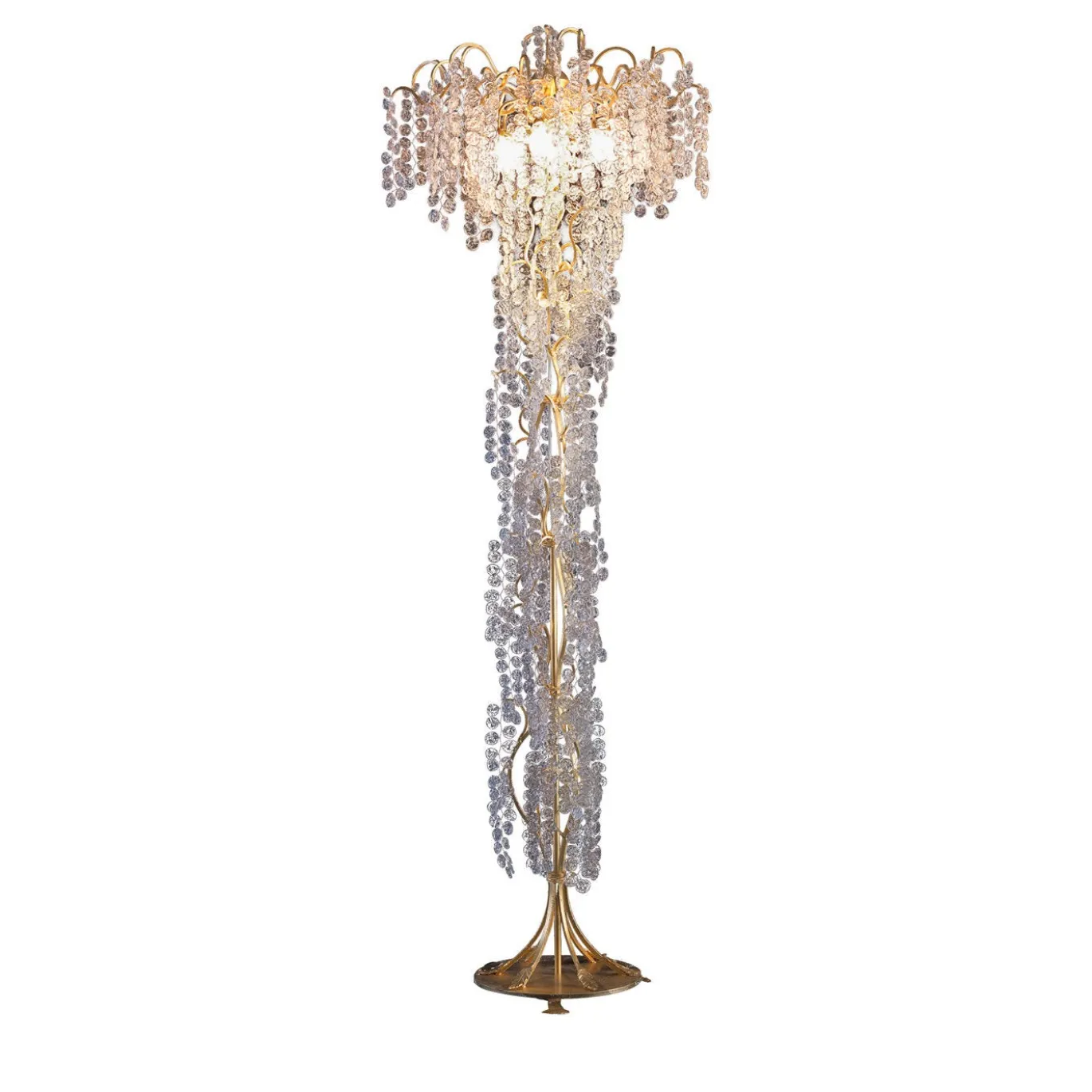 Lampada da terra Stardust Gold