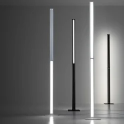 Lampada da terra Tablet Gray