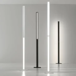 Lampada da terra Tablet Gray