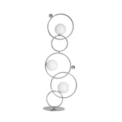 Lampada da terra Zoe Chrome