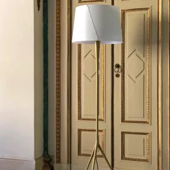 Lampada De-Lux in argento di Gio Ponti