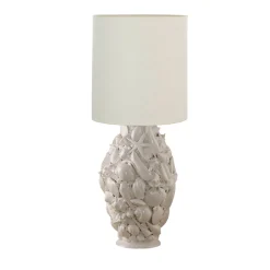 Lampada in ceramica Conchiglia Ovale