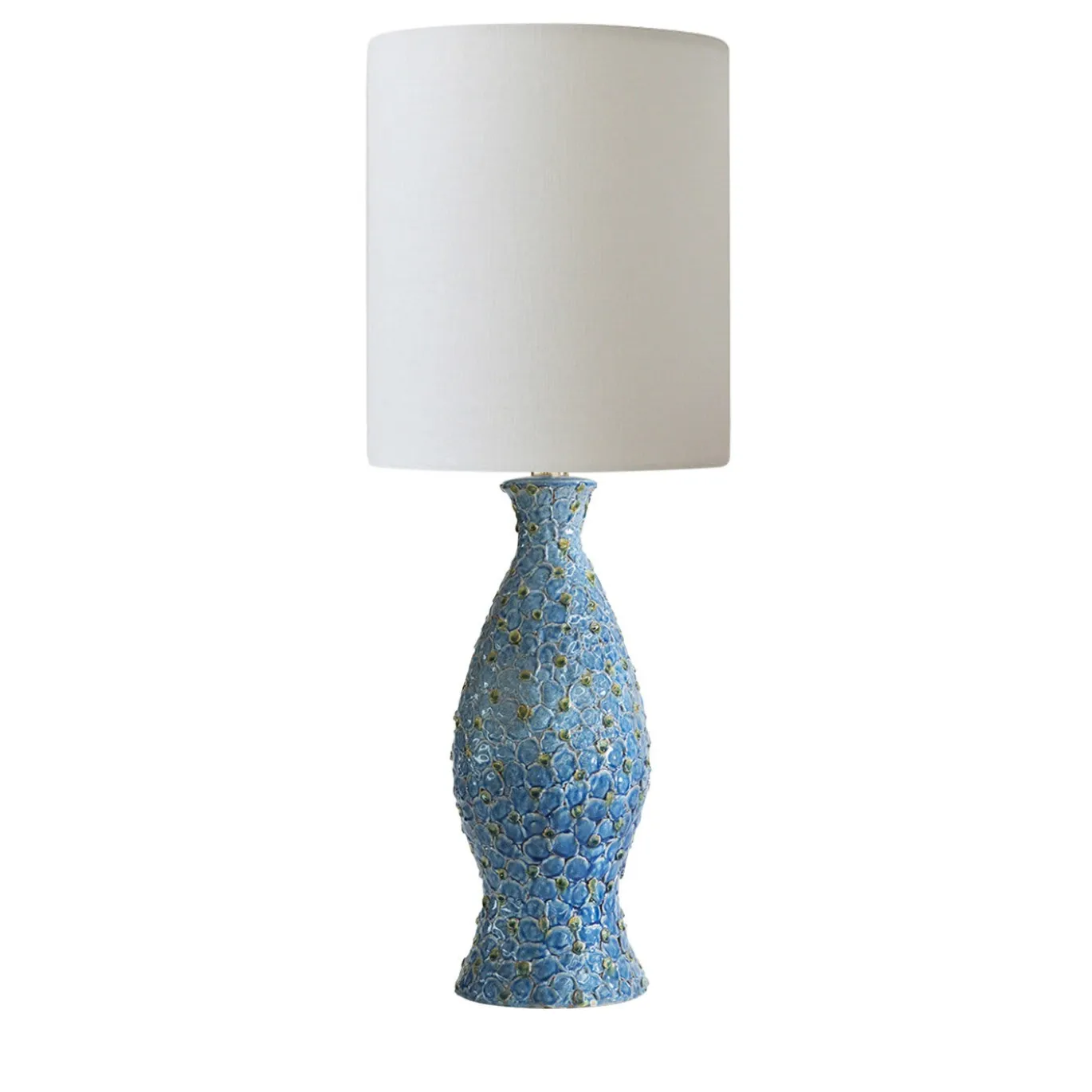 Lampada in maiolica Fiori