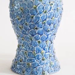 Lampada in maiolica Fiori