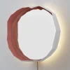 Lampada Ninfea 50 bianca/rosa/chiara di G. Botticelli & P. Paronetto