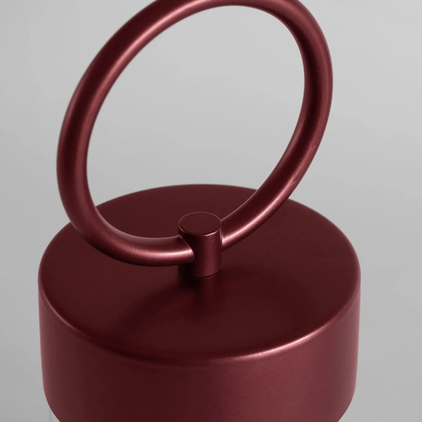 Lampada Portatile Claretta Rosso Scuro