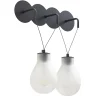 Lampada Rain da parete a 2 luci