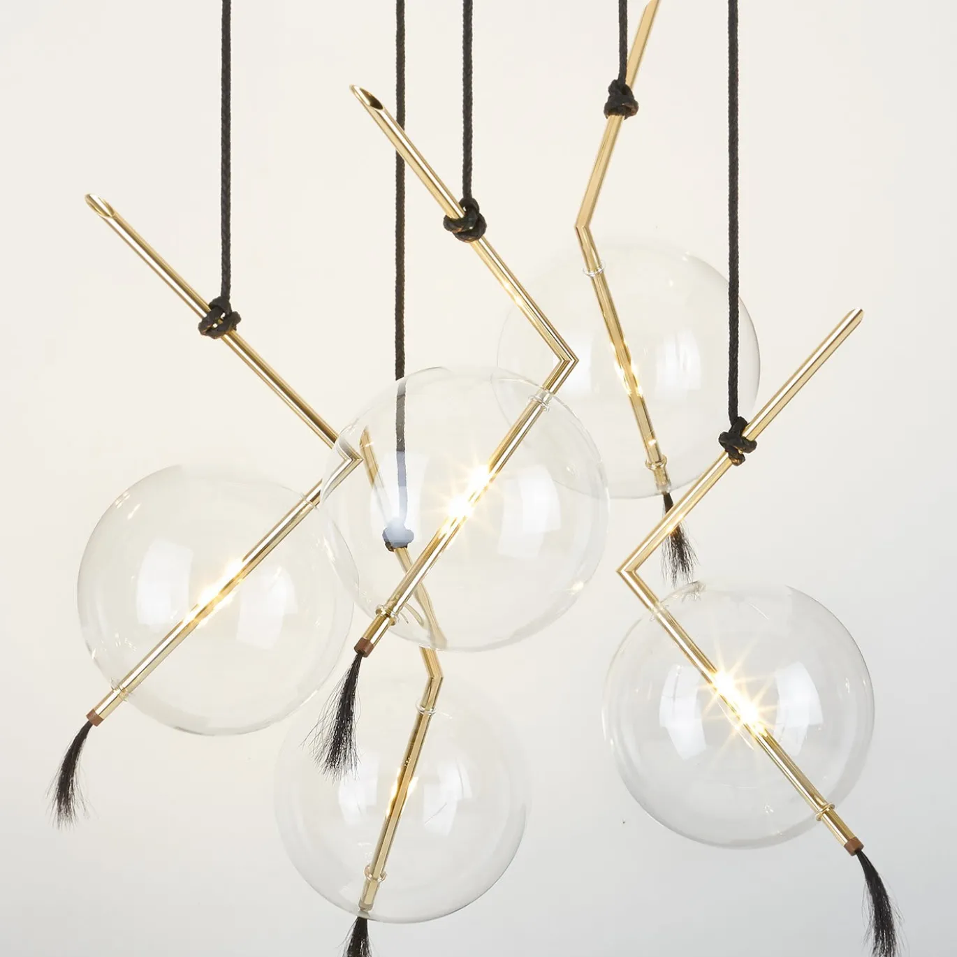 Lampadario a cinque luci Nuvola