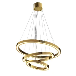 Lampadario ad anelli circolari Galaxy