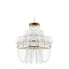 Lampadario ad anello sovradimensionato