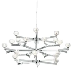 Lampadario a forma di uccelli