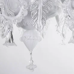 Lampadario Algieba bianco