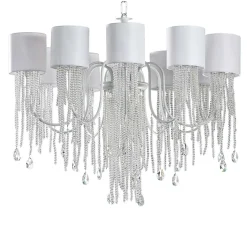 Lampadario Alice Bianco