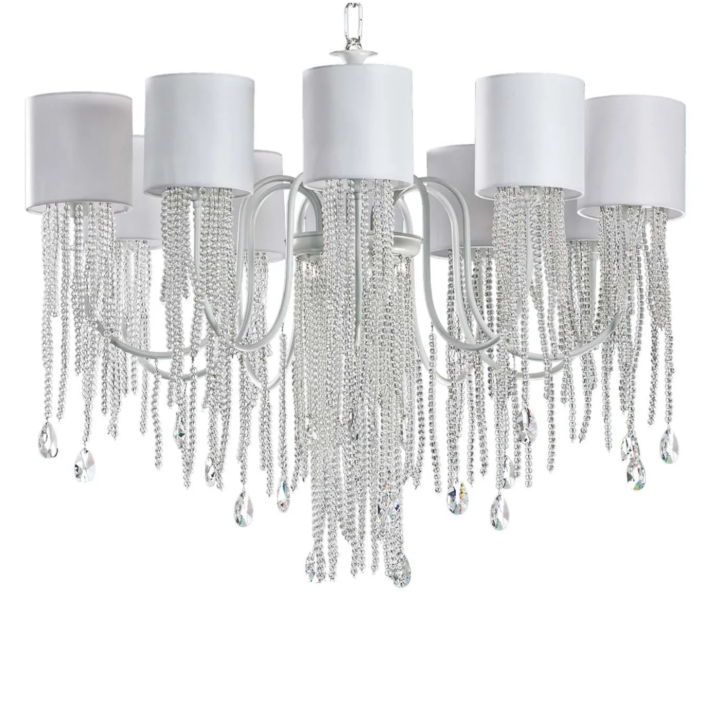 Lampadario Alice Bianco