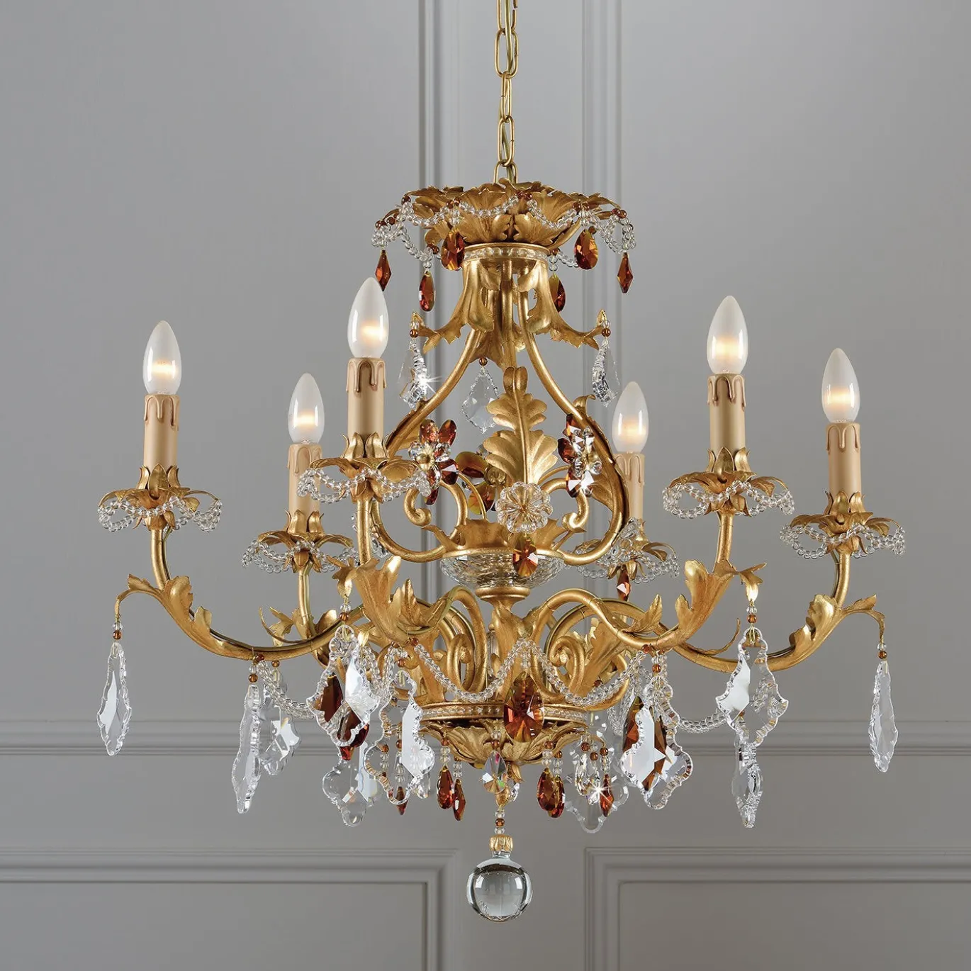 1397 Lampadario a 6 luci