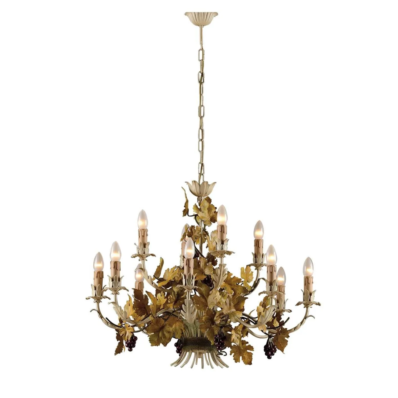 1390 Lampadario a 12 luci