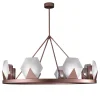 Lampadario a 8 luci Artemide