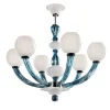 Lampadario a 6 luci Balbi Blue