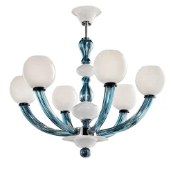 Lampadario a 6 luci Balbi Blue