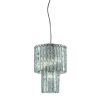 Lampadario a 3 luci Cascade Viridian