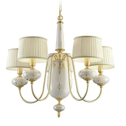 Lampadario a 5 luci Fascia Impero