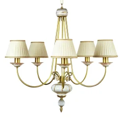 Lampadario a 5 luci Fascia Impero