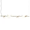 Lampadario a 6 luci Posy Bil in metallo galvanizzato
