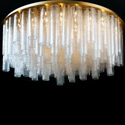 Lampadario a 73 luci Pulegoso Cylinders