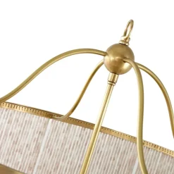 Lampadario a 9 Luci Quarzo Rosa