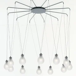 Lampadario a 12 luci Rain