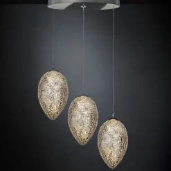 Lampadario Arabesque Egg a 3 luci