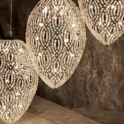 Lampadario Arabesque Egg a 3 luci