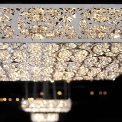 Lampadario Arabesque SH 50 cromato