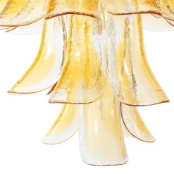 Lampadario Artemide Ambra in vetro