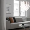 Lampadario Artemide-5 in vetro