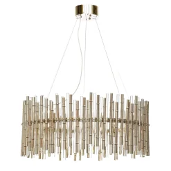 Lampadario Bamboo a 16 luci
