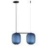 Lampadario blu ARYA #2 di Giulio Cappellini & Antonio Facco