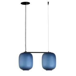 Lampadario blu ARYA #2 di Giulio Cappellini & Antonio Facco