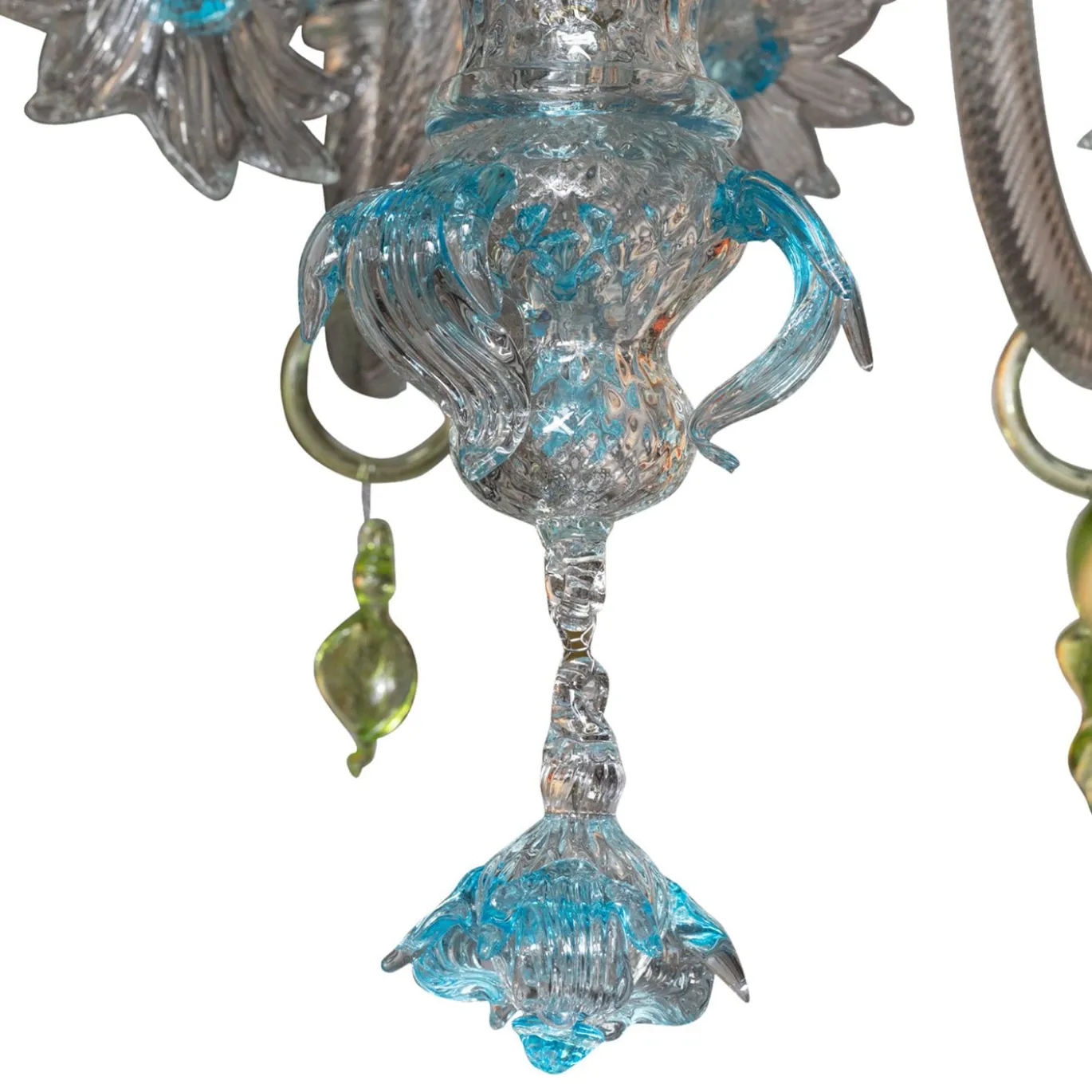 Lampadario Celeste Barocco Floreale