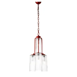 Lampadario contemporaneo in rame
