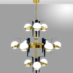 Lampadario Cosmo a 3 livelli