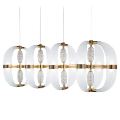 Lampadario Coup de Foudre in Vetro Soffiato Bianco di Roberto Lazzeroni #3