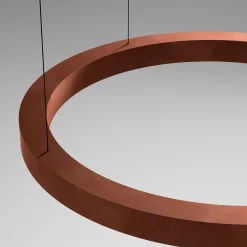 Lampadario C-Ring in Rame Rosa
